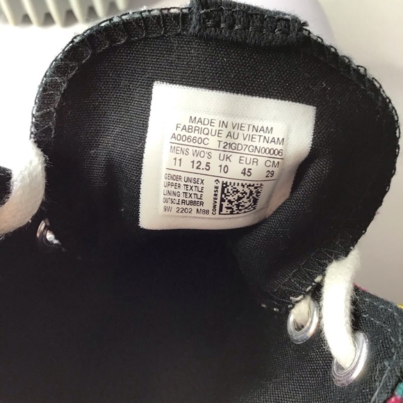 Converse Run Star Motion Platform High '90s Marbled Sneaker Size 12.5 - Picture 8 of 8